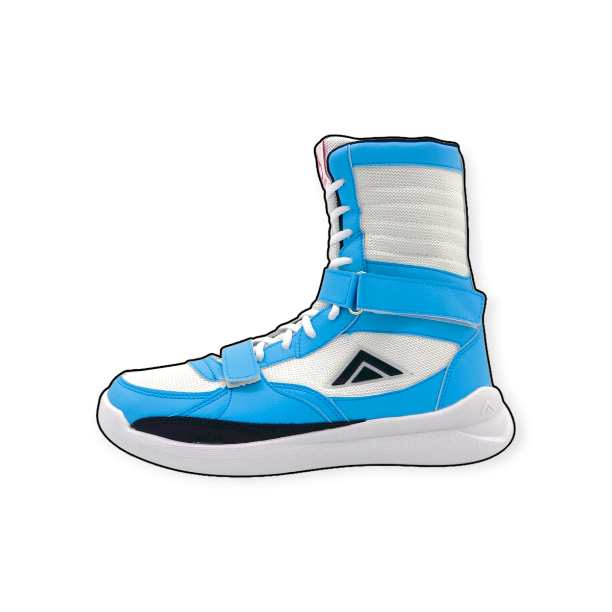 Adams X Bazaldua Elite Boxing Boots – Powder Blue – AdamsFootwear USA
