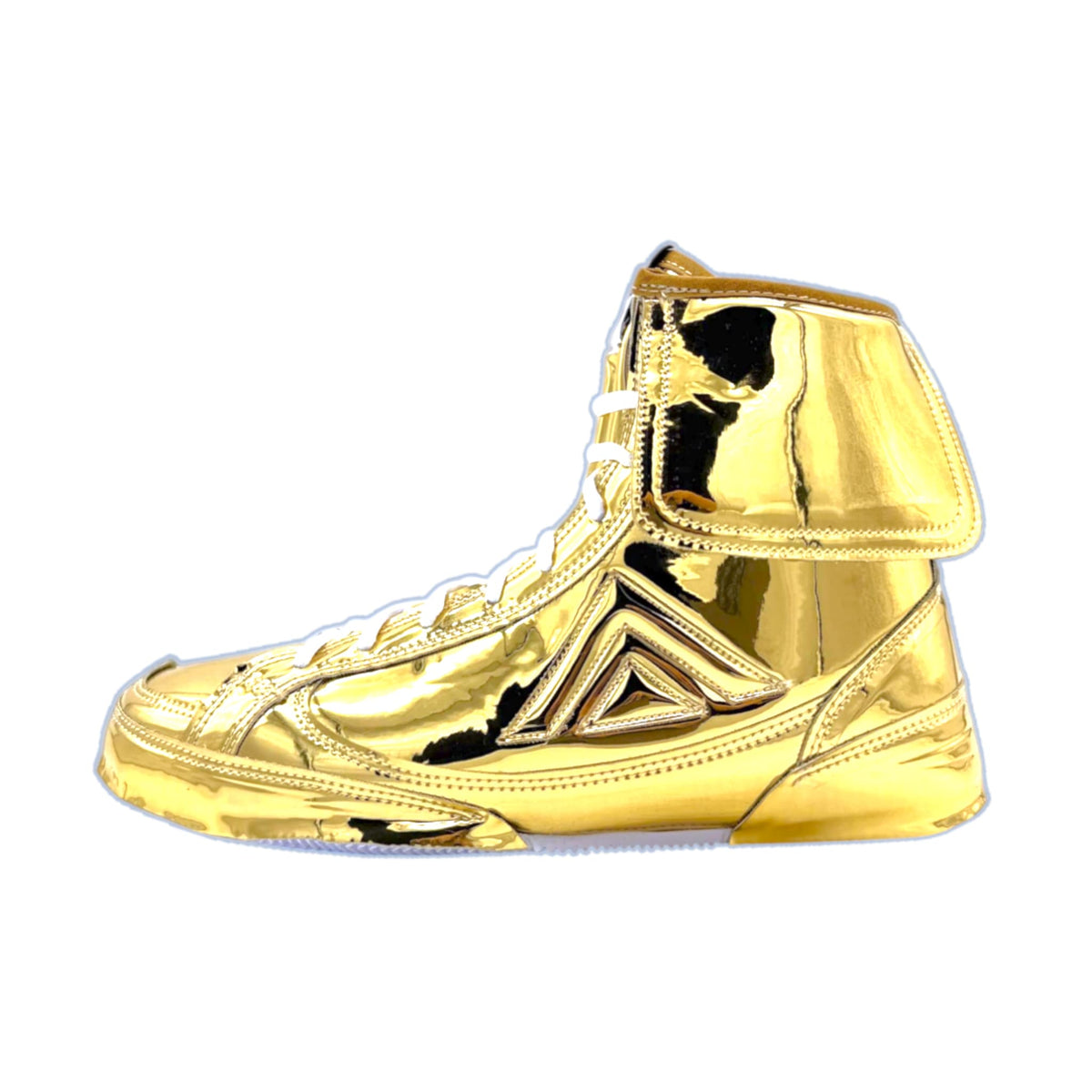 Adams X Mansour FLITE Pro - ALL GOLD Boxing Boots
