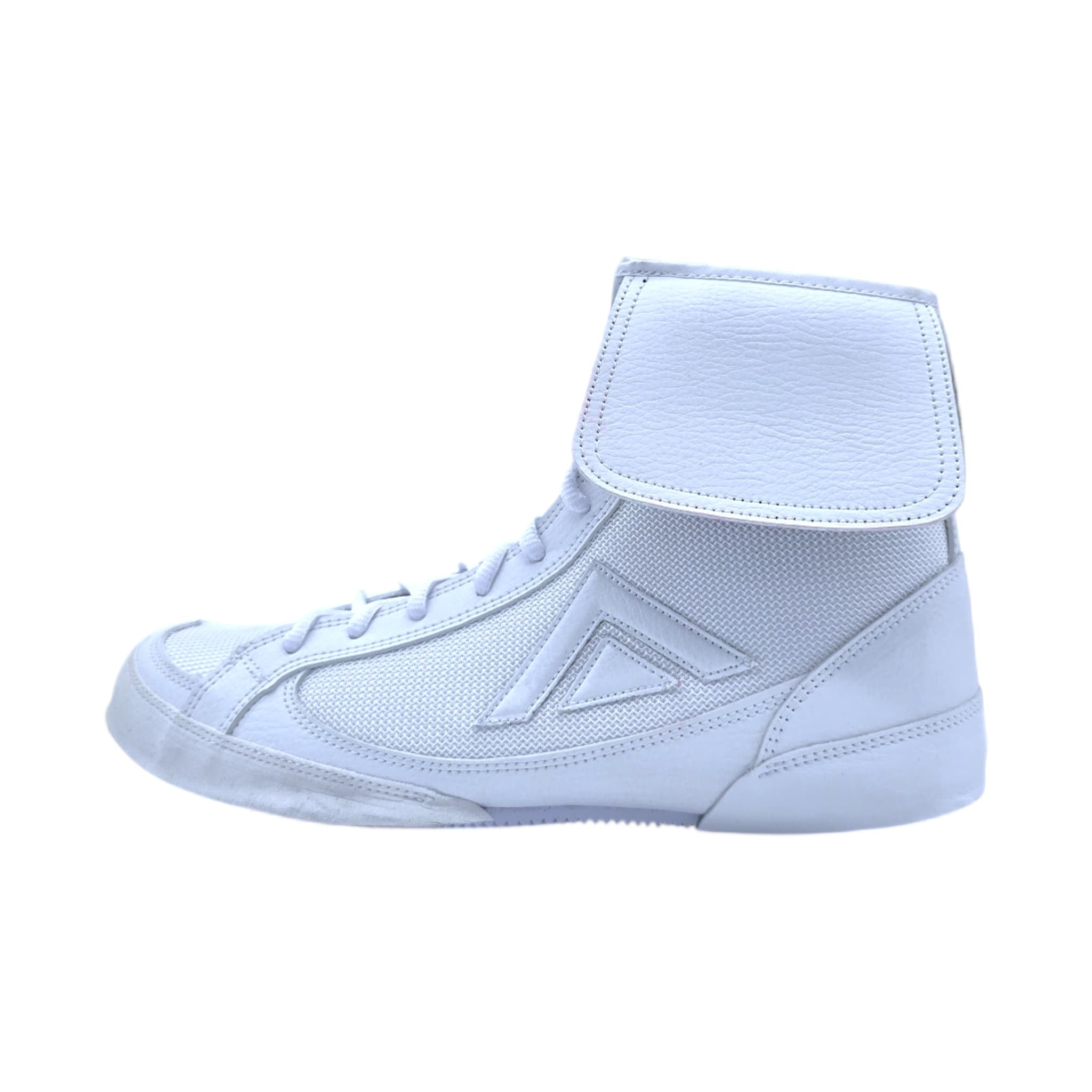 Adams FLITE - White Boxing Boots – AdamsFootwear USA