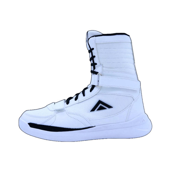 Adams Elite Boxing Boots – White Edition [PRE ORDER SEPTEMBER 12TH]
