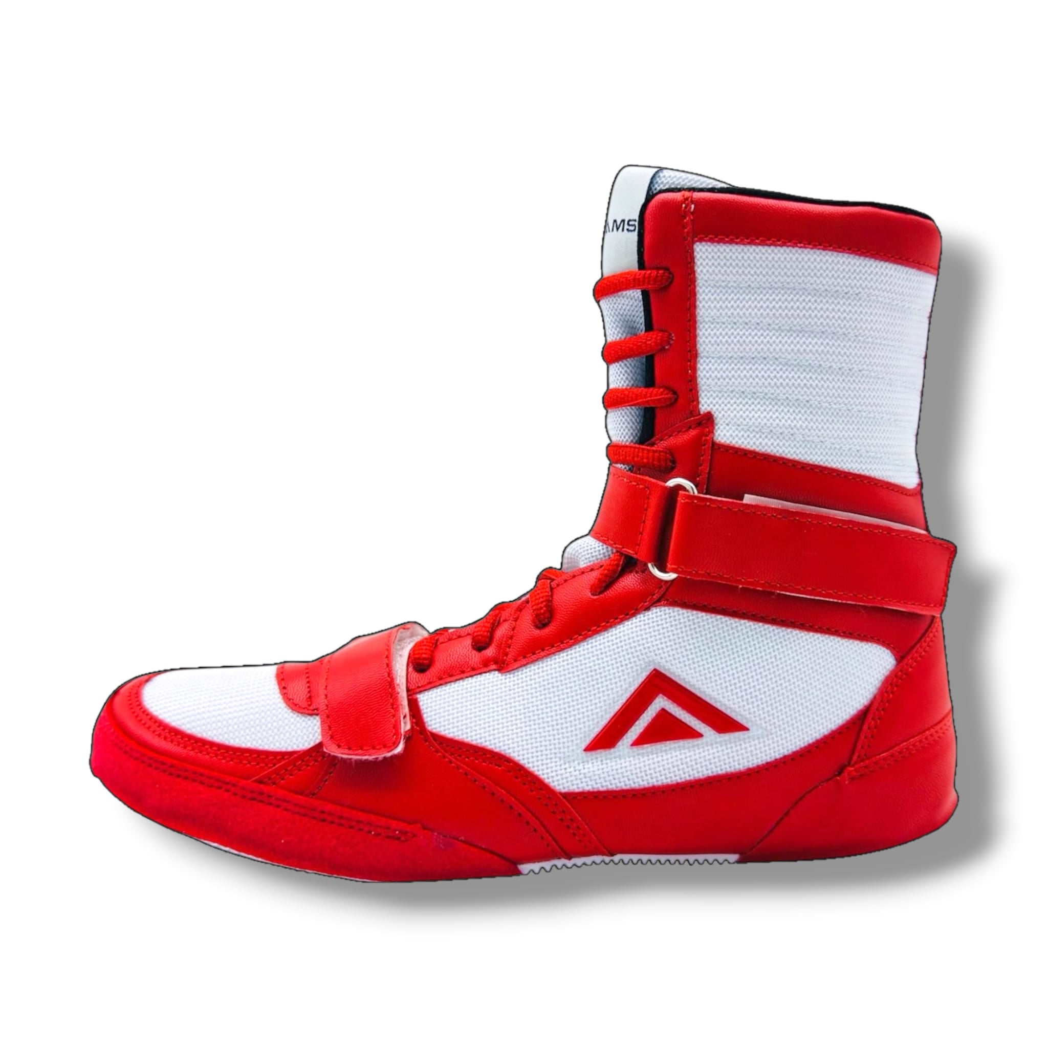 アダムスボクシングシューズ Adams V Pro - Red/White – AdamsFootwear USA